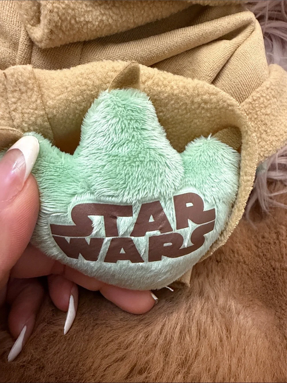 Build-A-Bear Grogu Plush - Green with Tan Robe